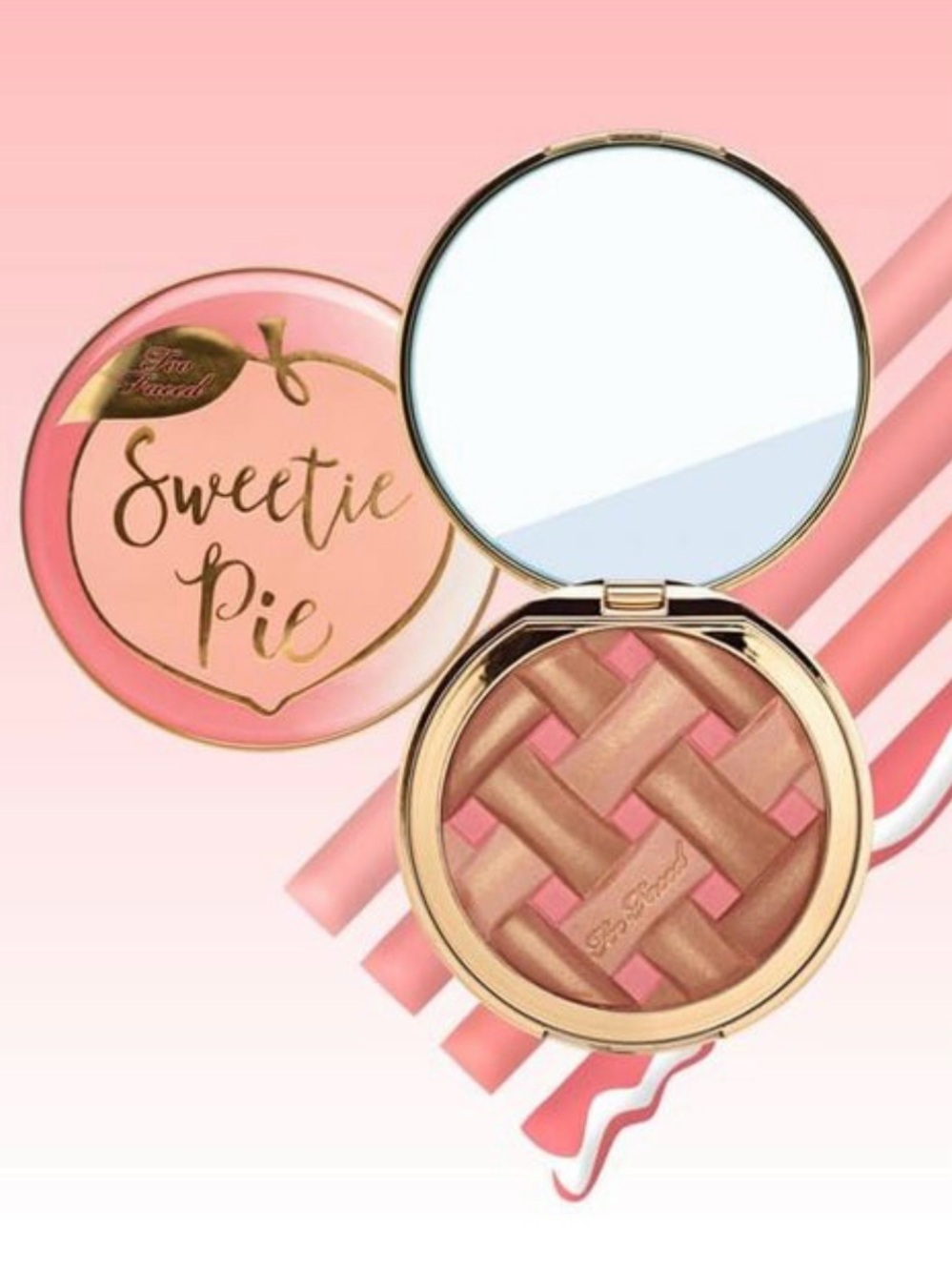Too Faced Limited Edition Sweetie Pie Radiant Matte Bronzer RARE AND HTF!